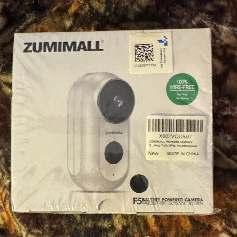 Wireless Outdoor Camera - White
